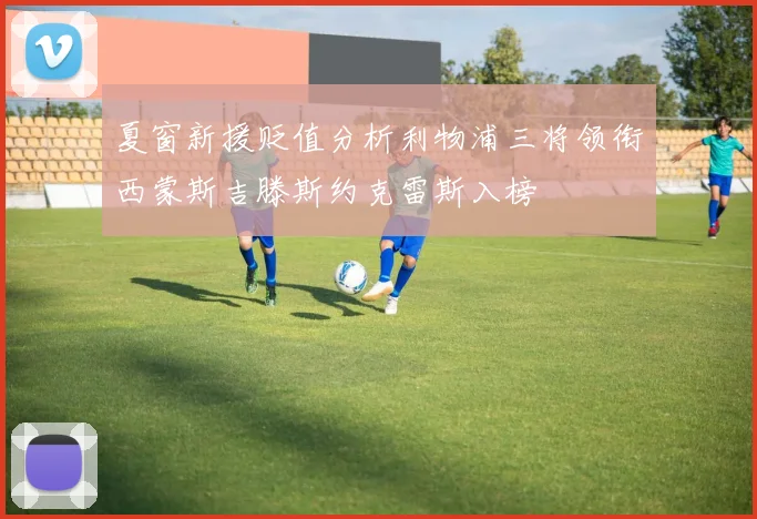 夏窗新援贬值分析利物浦三将领衔西蒙斯吉滕斯约克雷斯入榜